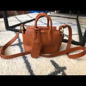 Mini Jcrew leather cross body